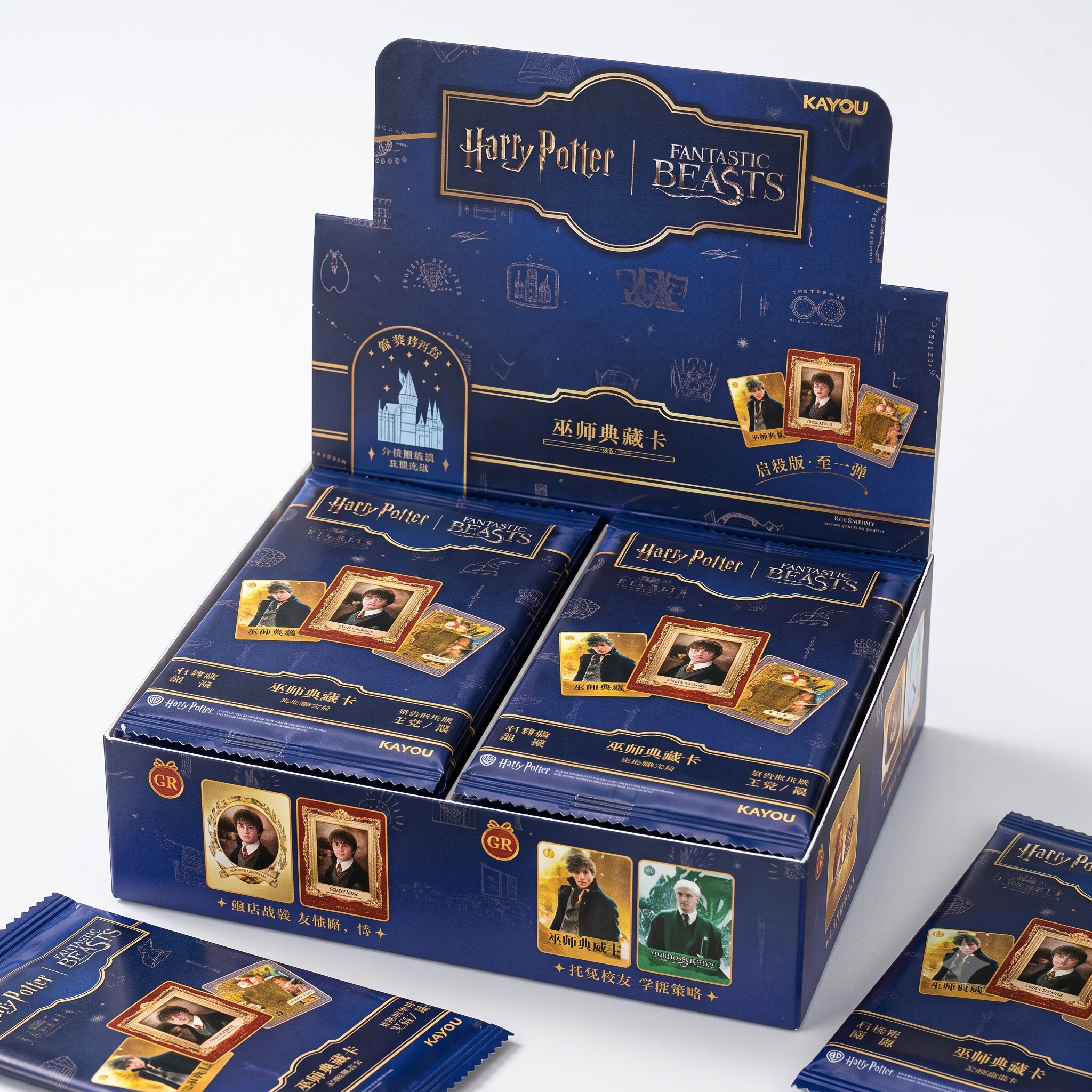 KAYOU Harry Potter & Fantastic Beasts: Wizards' Collectible Cards Departure Edition 001 SEA (English Version Booster Box)